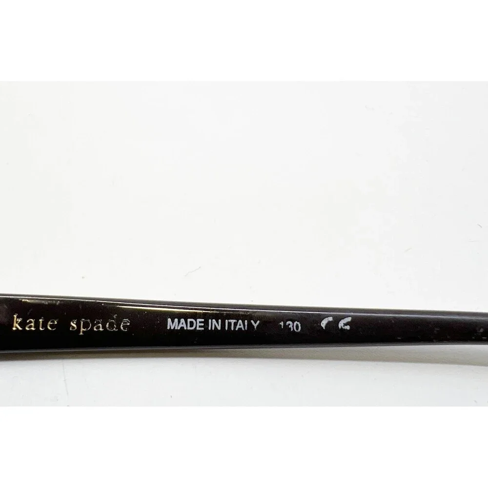 Kate Spade Eyeglasses Womens Brown Half Rim M. ZIE 0RC9 50-17-130